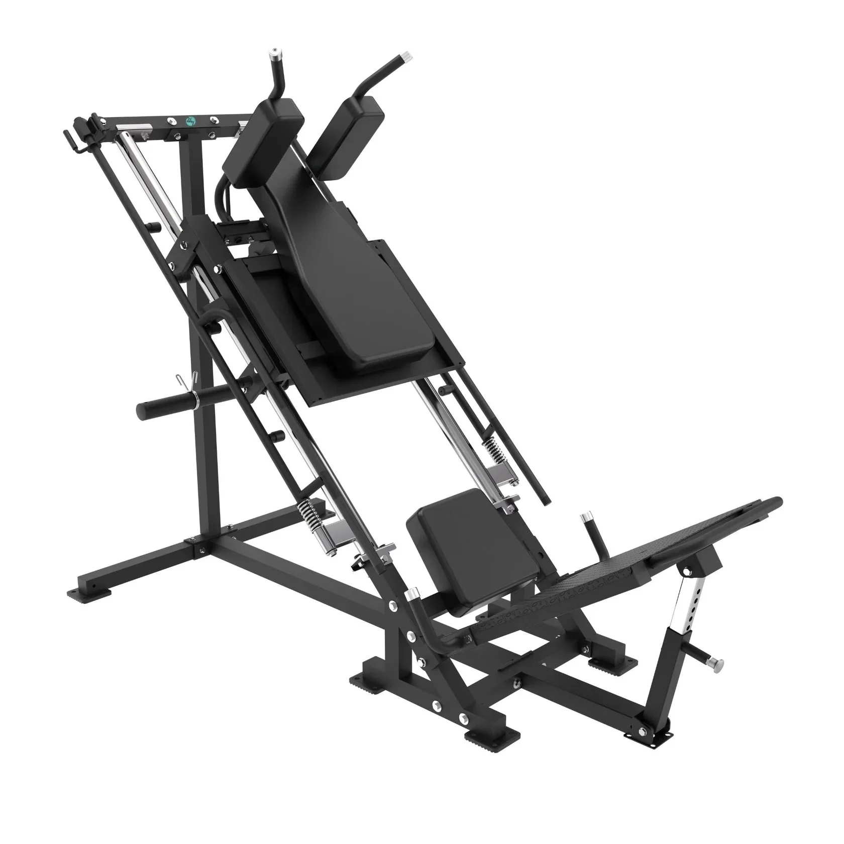 Complete Home Gym Bundle – G6S Smith Machine with Dual Weight Stacks + S901 Leg Press/Hack Squat + 120kg Plates - Image 8
